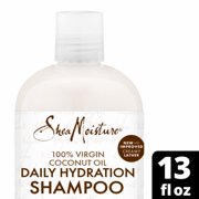 2X - SheaMoisture 100% Virgin Coconut Oil Daily Hydration Shampoo 13 fl oz