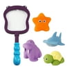 Fridja Bath Toy, Fishing Floating Animals Squirts Toy, Fish Net Game In Bathtub4PC