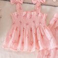 thumbnail image 5 of kaprioy Toddler Girl Clothes Girl Clothes Set Summer Kid 1T 2T 3T Girl Clothes Shorts Set Cute Floral Printed Sleeveless Top Summer Outfits Cute Kid Clothes, 5 of 8