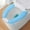 Blue #3, variant on Thickened Toilet Seat Cushion | Waterproof & Adhesive Bathroom Mat | Soft & Comfortable | Includes 2 Pads | Gray, Blue, Pink Options