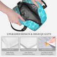 thumbnail image 3 of Disketp Coral And Seashell On The Beach Lonchera Térmica para Mujer y Hombre, Bolsa de Almuerzo Reutilizable e Impermeable para Trabajo, Viajes y Picnic, 3 of 7