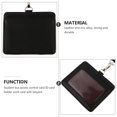 thumbnail image 3 of MasteelfCA 1pc Bus Cards Employee Id Cards Sleeve ID Cards Badge Holder with Hanging Rope, 3 of 7