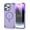 Purple, variant on Allytech Magsafe Case for Apple iPhone 16, With 1 Pcs Screen Protector Full Body Protective Compatible with Wireless Charging Rugged Bumper Phone Case Cover for iPhone 16 - Blue