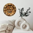 thumbnail image 6 of Wooden Bakery Clock Bread Lovers Gift 10-Inch Silent Wooden Wall Clock, Battery Operated (AA Batteries Not Included), Artistic Home Decor, 6 of 7