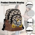 thumbnail image 5 of TSOVTHRID Elephant Sunflower Cow Print Small Crossbody Bags for Women Trendy Cell Phone Crossbody Purse for Women Small Purse Travel Wallet with Card Slots, 5 of 7