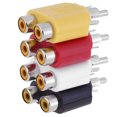 thumbnail image 3 of Adaptador DIY Audio AV en Color Lotus A Dos Convertidor RCA A 2 RCA (se Venden 4 Piezas Cada Una), 3 of 9