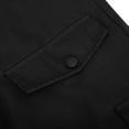 thumbnail image 4 of Work Pants for Men Men Solid Casual Multiple Pockets Outdoor Straight Type Pants Cargo Pants Trousers Work Pants for Men Construction Black S, 4 of 4
