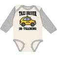 thumbnail image 3 of Inktastic Taxi Driver in Training Boys or Girls Long Sleeve Baby Bodysuit, 3 of 5