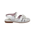 thumbnail image 2 of SANDALIAS CASUALES KINDER NIÑA BLANCO PIEL 6043 LEON 6043p, 2 of 3