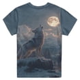 thumbnail image 3 of Hiijoy Toddler Boys Graphic T Shirt Wolf Print Short Sleeve Crewneck T-Shirt, Sizes 1-2, 3 of 4