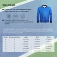 thumbnail image 5 of Zaldita Boys Padded Goalkeeper Jersey Goalie Shirts Adult Long Sleeve Soccer Jersey Training Uniform Purple 16, 5 of 5