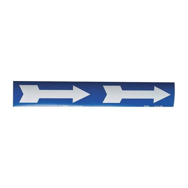 Brady Pipe Marker (Arrow) 4 in H 12 in W 93392
