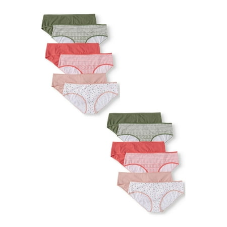 

Secret Treasures Women s Plus Cotton Hipster Panties 12-Pack