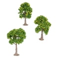 thumbnail image 4 of Baohd 3x Model Trees Diorama Tree for yellow Scenery Building fruit Landscape Model trees Railway DIY yellow fruit trees, 4 of 6