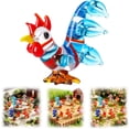 thumbnail image 2 of Cute Crown Chicken Ceramic Craft Ornament Simulation Animal Statue DIY Accessory Exquisite Desktop Garden Decor Figurine, 2 of 4