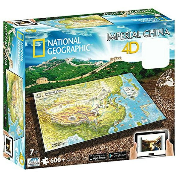 4D Cityscape Inc 4D National Géographique Ancienne Porcelaine Puzzle Puzzle