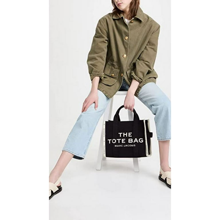 Marc Jacobs Women's The Jacquard Medium Black Tote Bag Black Marc Jacobs Women's The Jacquard Medium Black Tote Bag Black