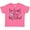 Hot Pink, variant on Inktastic Heart New Big Sister Girls Toddler T-Shirt