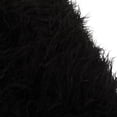 thumbnail image 5 of GDF Studio Lycus Furry Bean Bag, Black, 5 of 7