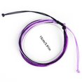 thumbnail image 4 of tredstone Braided Bracelet Adjustable Chic Multicolor Aesthetic Jewelry Drawstring Handcrafted Hand Rope Women Accessories for Teen Girls Purple+Black, 4 of 8