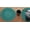 Teal, variant on Homebia Designs Pumpkin Beaded Placemats Set of 2-13 Inch Round Multicolor Handmade Charger Mats - Fall Table Decor for Thanksgiving, Autumn Gatherings, Halloween, Parties & Seasonal Home Styling