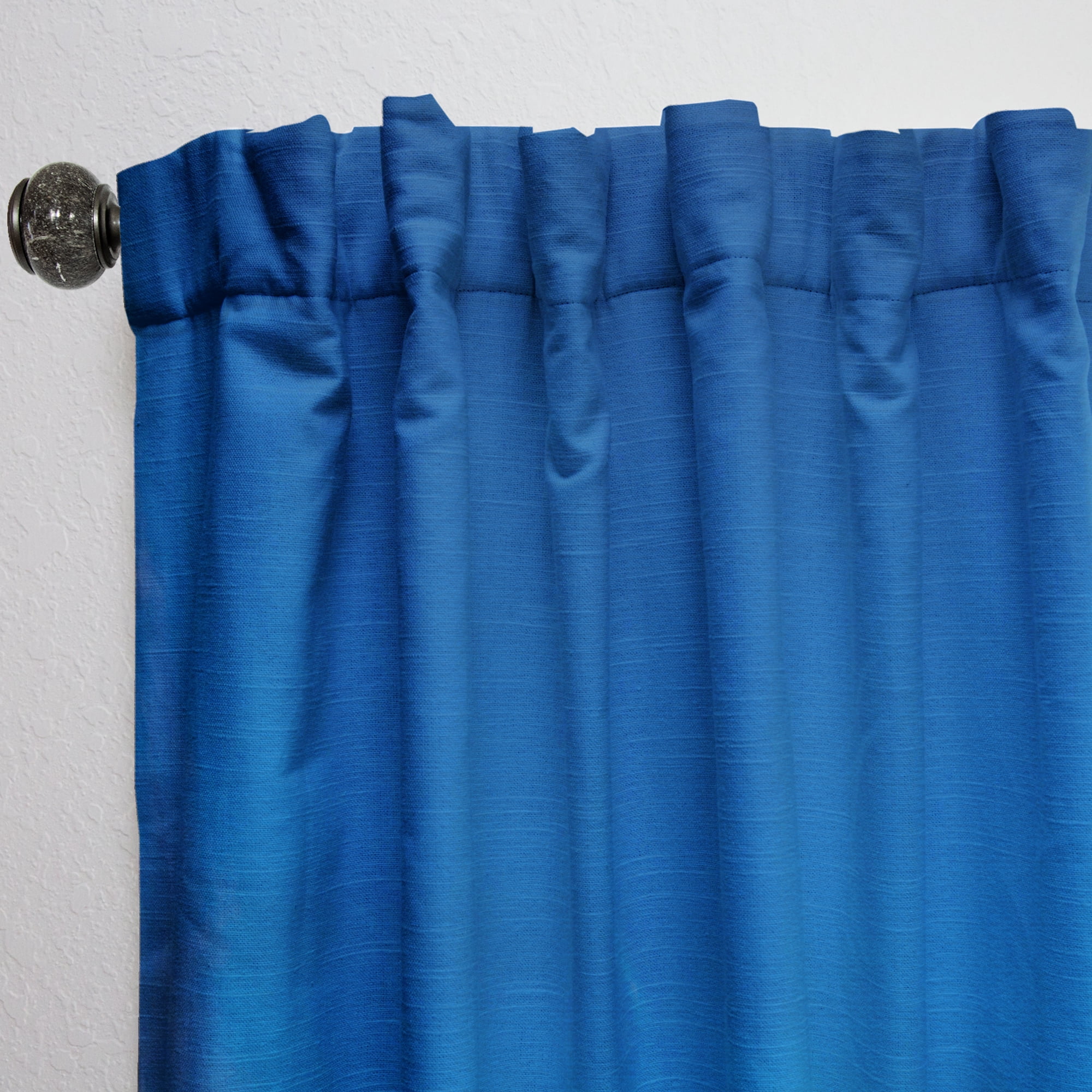 Designart 'Italian Alps in the winter' Landscapes Curtain Panel