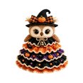 thumbnail image 3 of Halloween Crochet Tabletop Decor DIY Kit, Owl Character Tree Craft for Adults, Handmade Holiday Home Decor, 6.69 in, 3 of 3