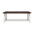 thumbnail image 2 of 79-Inch Wooden Outdoor Table | Seats 8, Great for Outdoor Events | Acacia Wood and Metal Combination | Simple Upkeep for Patio Spaces, 2 of 6