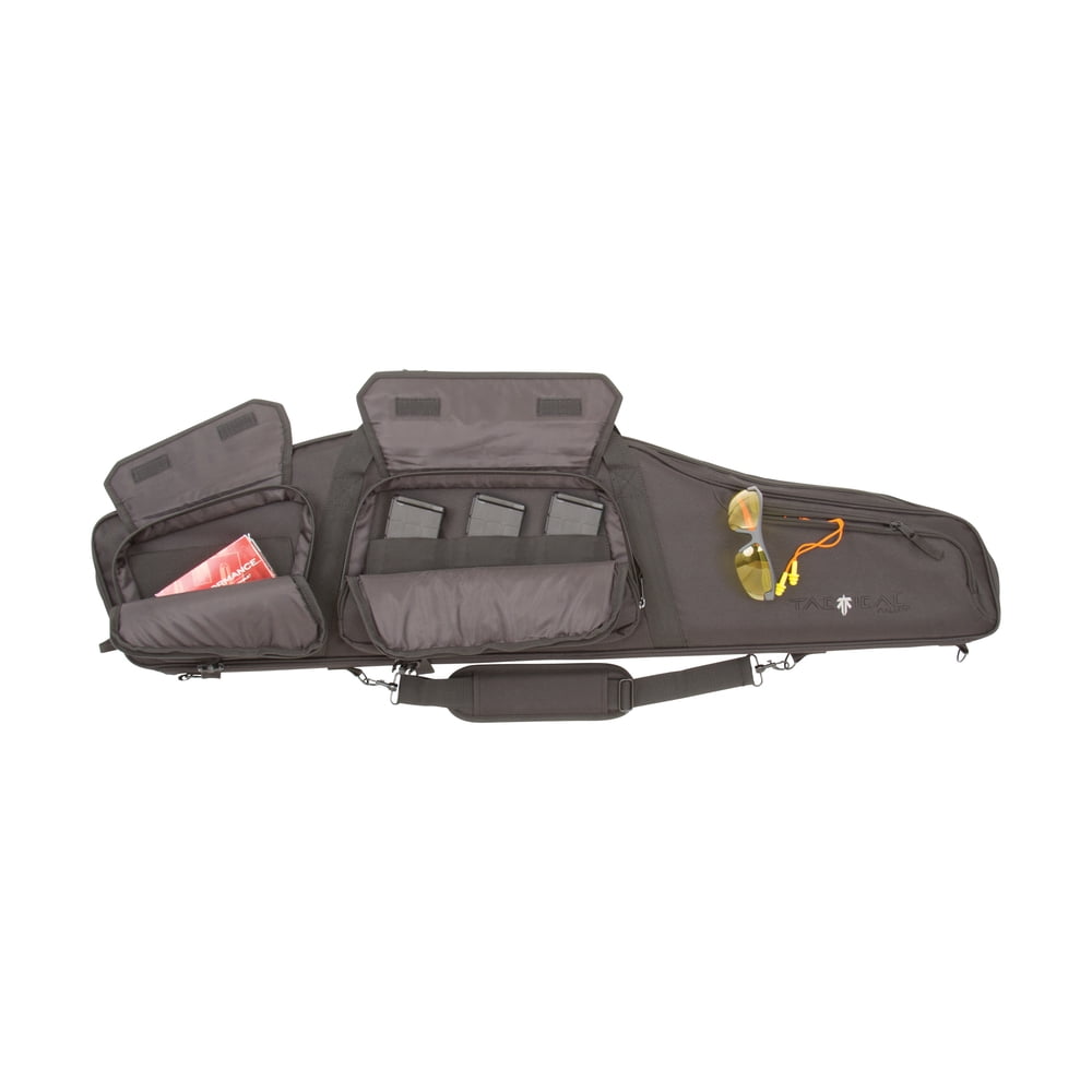 Tac6 Velocity 55" Firearm Case, 3 Pockets, Black