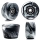 thumbnail image 4 of Patines de dos hileras con ruedas de colores variados, ruedas de dos colores no luminosas, patines de cuatro ruedas con alta elasticidad., 4 of 5