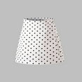 thumbnail image 2 of ZACPNCV Girl School Uniform Pleated Scooter Skirt with Under Shorts Pull On Elastic Waist Skirt White 4-5 Years, 2 of 8