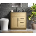thumbnail image 2 of Elegant Kitchen and Bath Alden 32 inch Single Bathroom Vanity in Honey Brown, 2 of 10