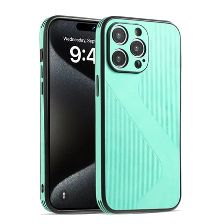 TECH CIRCLE PU Leather Case For iPhone 12 Mini,Men Women Luxury Slim Business Back Cover Soft Bumper Rugged Grip Shockproof Full Body Protective Phone Cases for Apple iPhone 12 mini 5.4" 2020,Mint