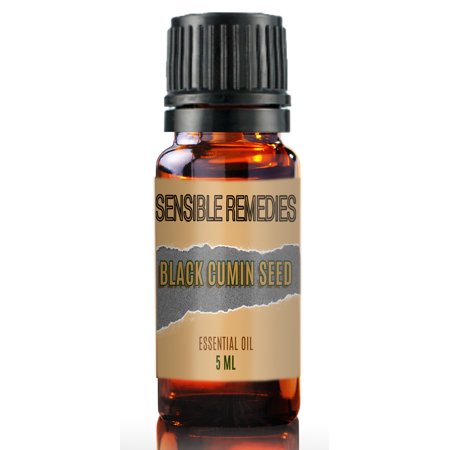 Sensible Remedies Black Cumin Seed Oil 100% Pure and Natural Distilled 5 mL (0.167 fl oz)