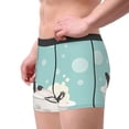 thumbnail image 4 of Kll French Bulldog Taking A Bath Men'S Cotton Boxer Briefs Underwear-Large, 4 of 9