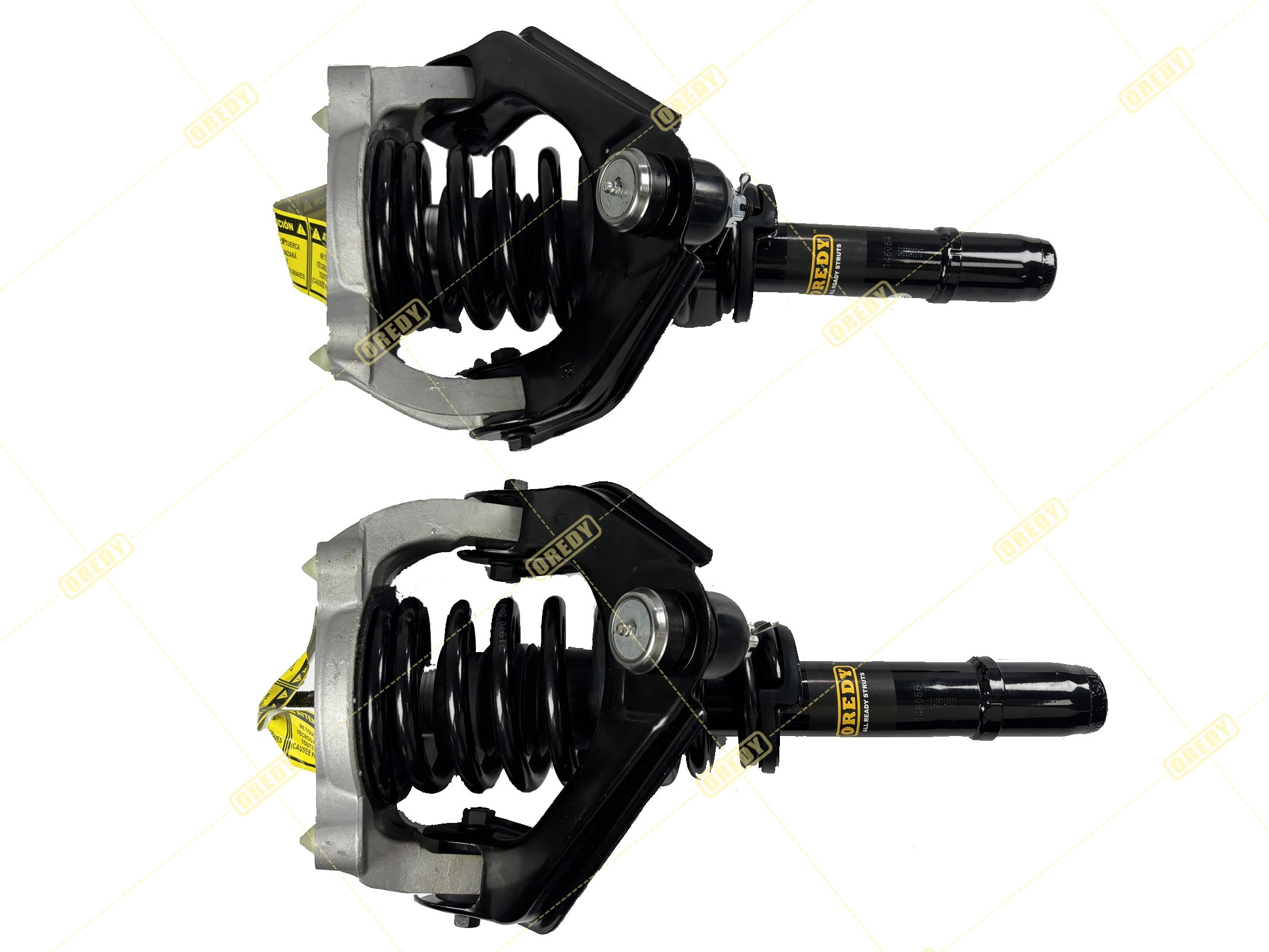 OREDY Front Complete Shocks Struts Coil Spring Assembly for Sebring Stratus Cirrus Breeze - 11651 11652
