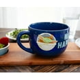 thumbnail image 6 of Star Wars: The Mandalorian "Work Hard" Ceramic Soup Mug With Lid | 24 Ounces, 6 of 8