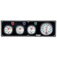 thumbnail image 1 of Quickcar Racing Produits QRP61-67423 3-1 Panneau de Jauge avec 3,37 Po Tach - OP-WT-FP&44; Noir, 1 of 3