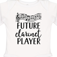 thumbnail image 4 of Inktastic Future Clarinet Player Music Boys or Girls Long Sleeve Baby Bodysuit, 4 of 5