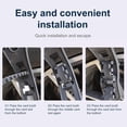 thumbnail image 6 of Snow Chains for Car – 10 Pack Tire Anti-Skid Chains, Heavy Duty Winter Traction Cables | Icy Snow Storm Driving Safety, Minivan Caravan SUV Wheel Grip, Emergncy Road Assistance, 6 of 9