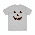 thumbnail image 4 of Bibifish Mens T Shirts Short Sleeve Crew Neck Outline Pumpkin Print Tees Simple Halloween Lightweight Daily Summer Tops, 4 of 4