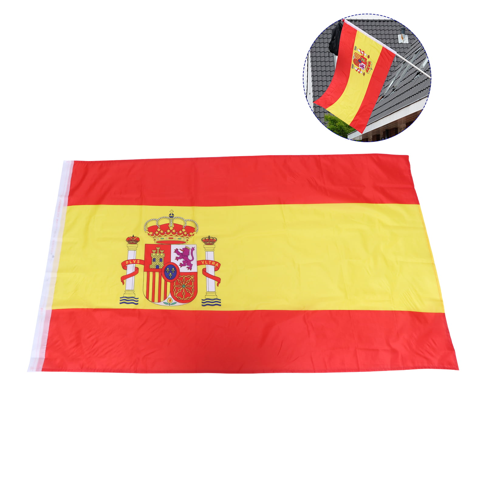 Flag of Spain  Polyester  5ft x 3ft indoor/outdoor new