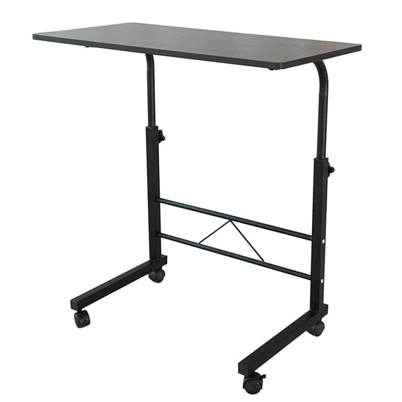 Side Table, Removable P2 15MM Chipboard & Steel Black