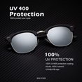 thumbnail image 2 of Polarized Sunglasses for Men and Women Semi-Rimless Frame Driving Sun glasses 100% UV Blocking, 2 of 7