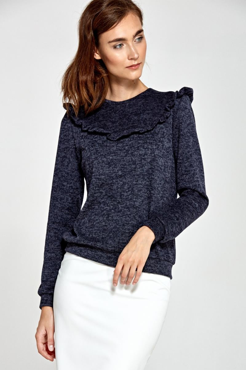 navy blue work jumper