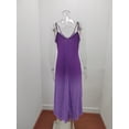 thumbnail image 2 of Women's Summer V-neck Sexy Long Dress Loose Plus Size Sling Dress, 2 of 2