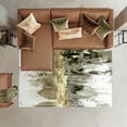 thumbnail image 3 of Modern City Scape Reflection II Washable Abstract Art Area Rug size 8'x10', Power-loomed, Heavenly Softness with Non-Slipping Backing, 3 of 7