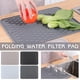thumbnail image 1 of Fiudx Tapete para Secar Platos, Protector Antideslizante para Encimera, Tamaño Grande (40 X 30 Cm), Secado Rápido con Diseño En Relieve, Tapete Multiusos para Fregadero de Cocina, Incluye Cepillo de, 1 of 4