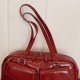 thumbnail image 4 of Bolsos Hombro Pequeños para Mujer Bolso Piel Sintética Con Múltiples Bolsillos Las Axilas () Color Rojo, 4 of 9