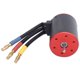 thumbnail image 2 of Motor sin escobillas impermeable de 4 polos RC 3650 3900KV con conector Banana de 4mm para piezas de actualización de coche 1/10 RC, 2 of 10